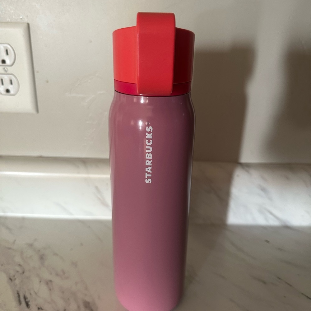 Starbucks Purple and Pink Travel Mug